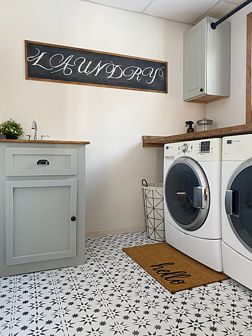 Budget Friendly Laundry Room Upgrades
