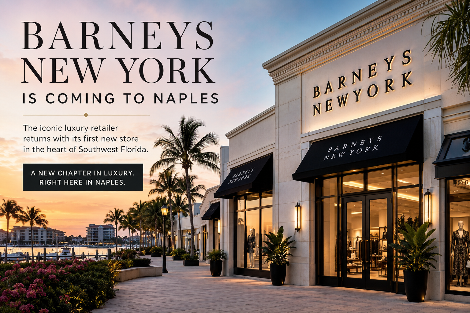 Barneys New York Is Coming to Naples