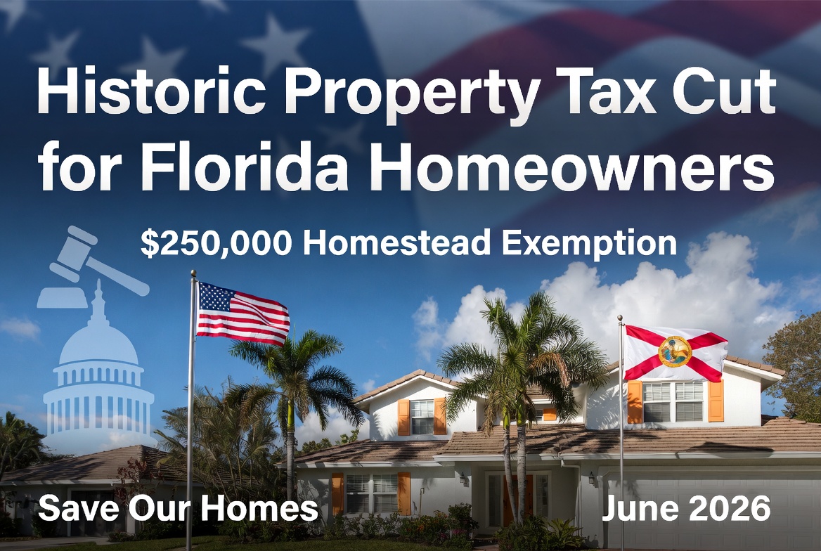 Florida Senate Historic $250,000 Property Tax Cut 